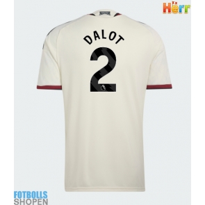 Billiga Manchester United Diogo Dalot #2 Tredjeställ 2026-27 Kortärmad